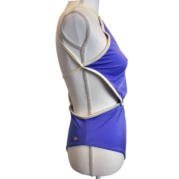 BAOBAB Kira one piece swim Suit Purple Berry Cut out size‎ XL - Picture 3 of 13